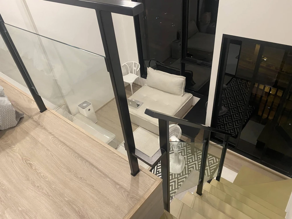 For rent: Condo Origin Plug & Play Nonthaburi Station, Duplex room, fully furnished, move in now