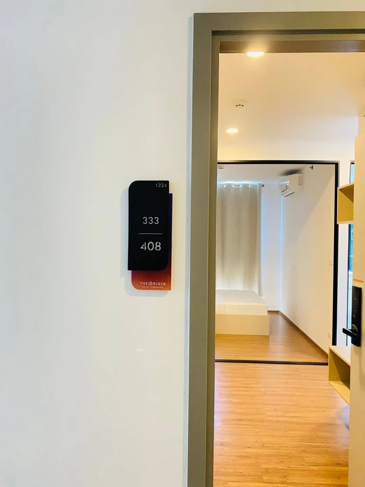 Condo for rent: Origin Ramkhamhaeng 209. Well-separated rooms. Great price. Everything you need here. Just bring your bags and move in.