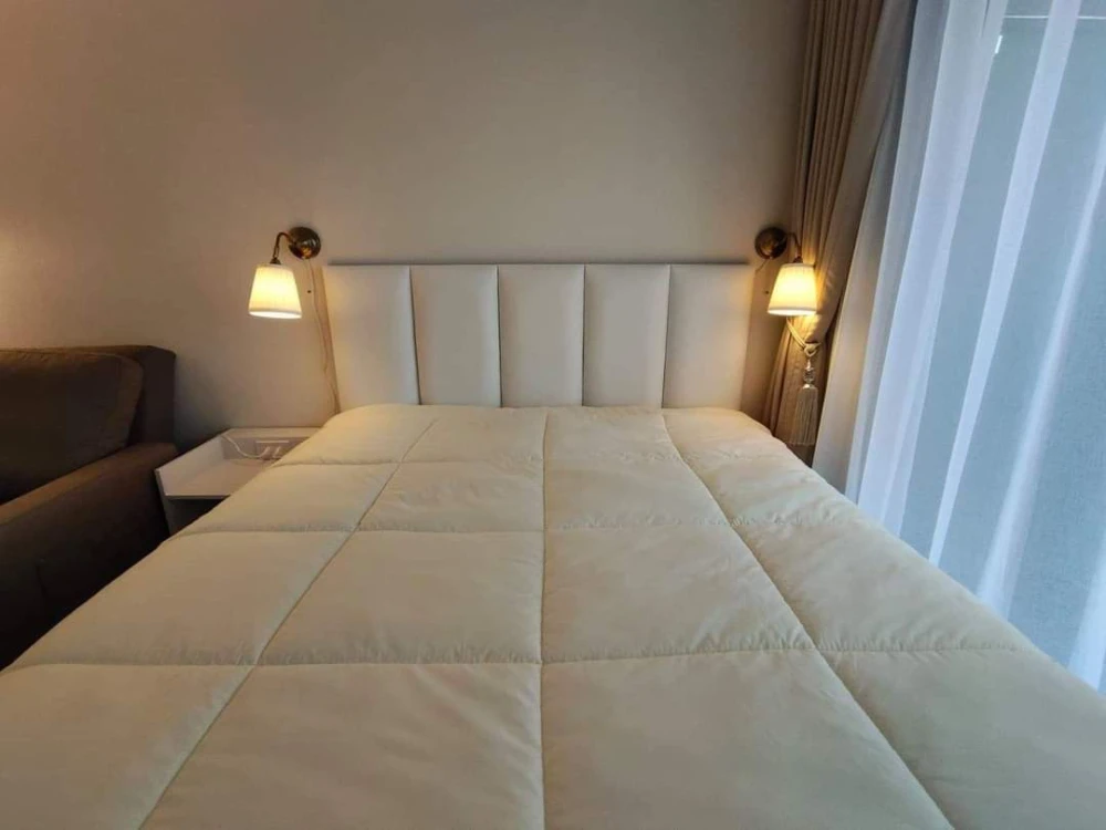 Condo for rent, Assakarn Place Srinakarin, 35th floor, city view, high floor, beautiful view, ready to move in. Book now!!