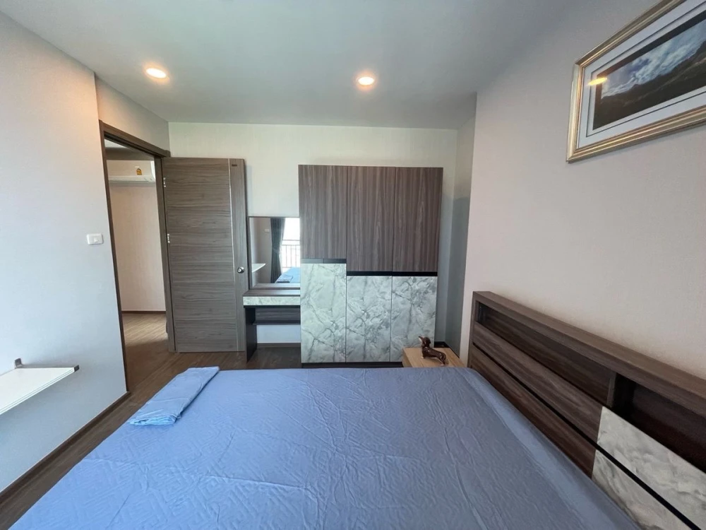 Condo for rent, Artisan Ratchada, high floor, beautiful view, good location, convenient transportation, ready to move in, book now!