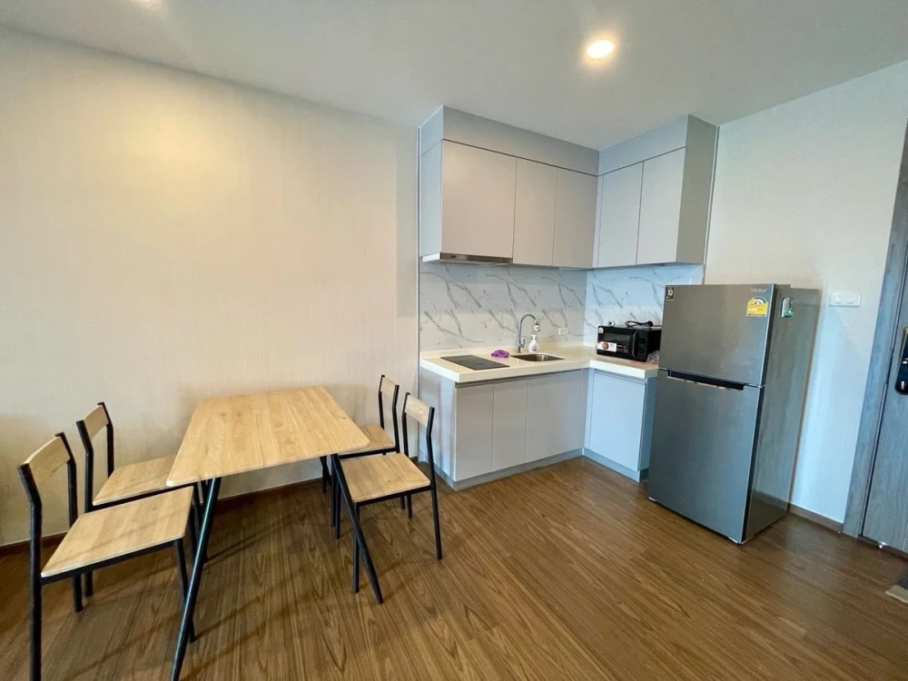 Condo for rent, Artisan Ratchada, high floor, beautiful view, good location, convenient transportation, ready to move in, book now!