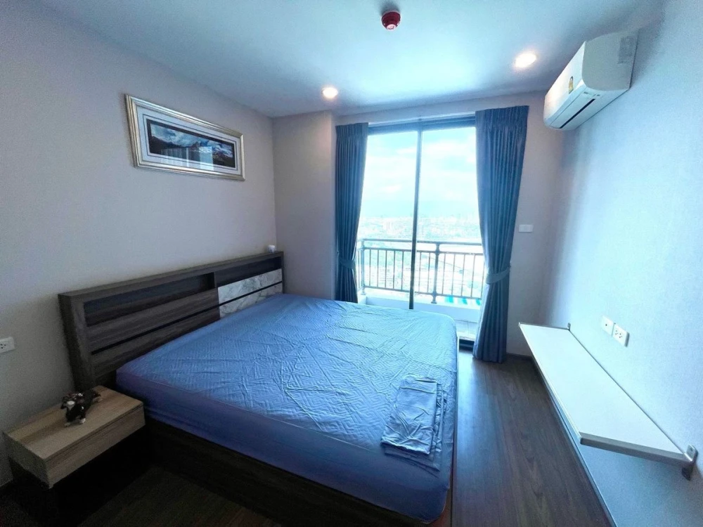 Condo for rent, Artisan Ratchada, high floor, beautiful view, good location, convenient transportation, ready to move in, book now!