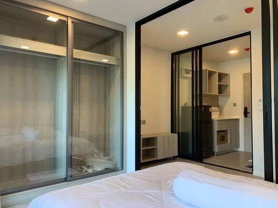 For rent!! Condo Kave Eva, 8th floor, Building E, good location condo, convenient transportation, hurry up and book now!!