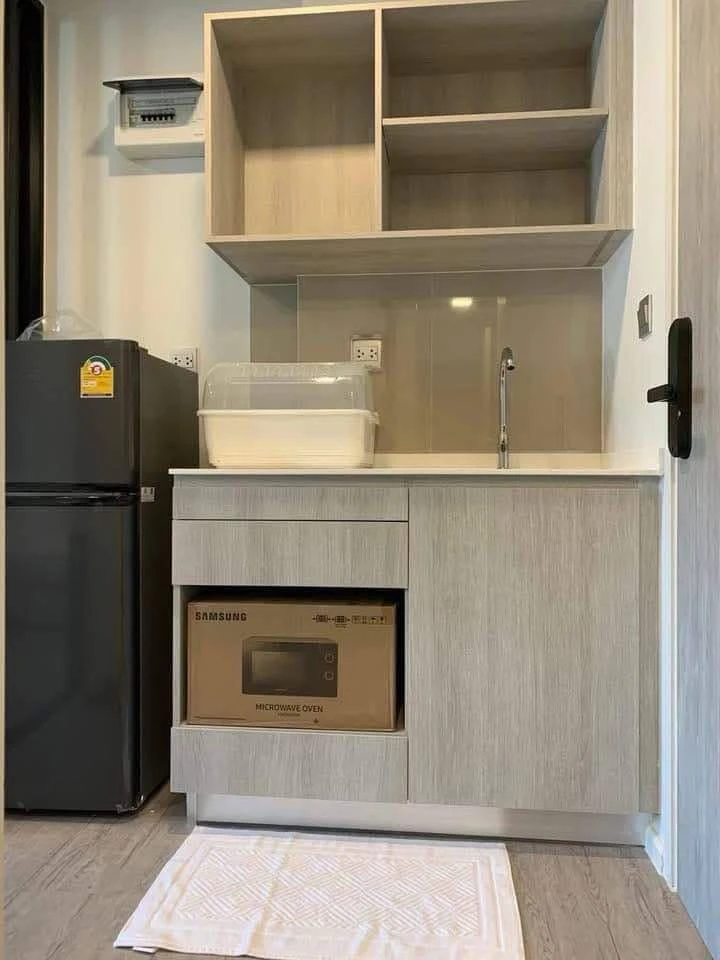 For rent!! Condo Kave Eva, 8th floor, Building E, good location condo, convenient transportation, hurry up and book now!!