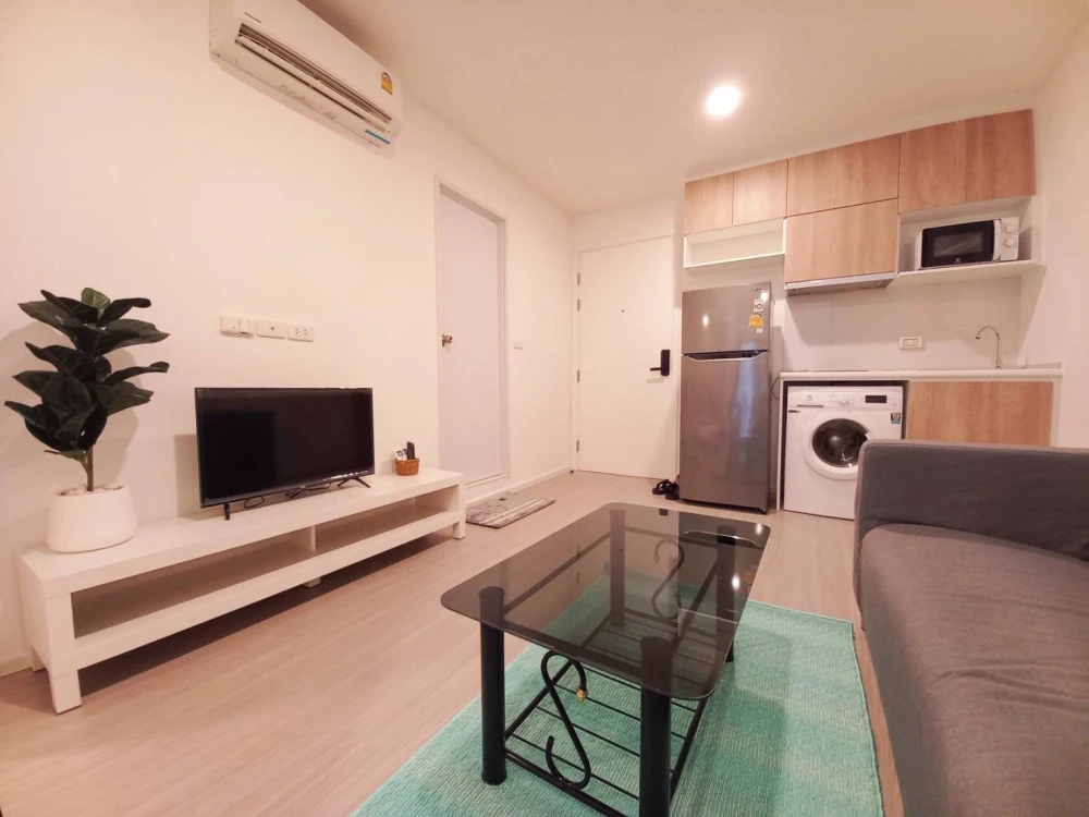For rent!! Condo Denim Chatuchak, 3rd floor, beautiful room, fully furnished, ready to move in. Reserve now!!