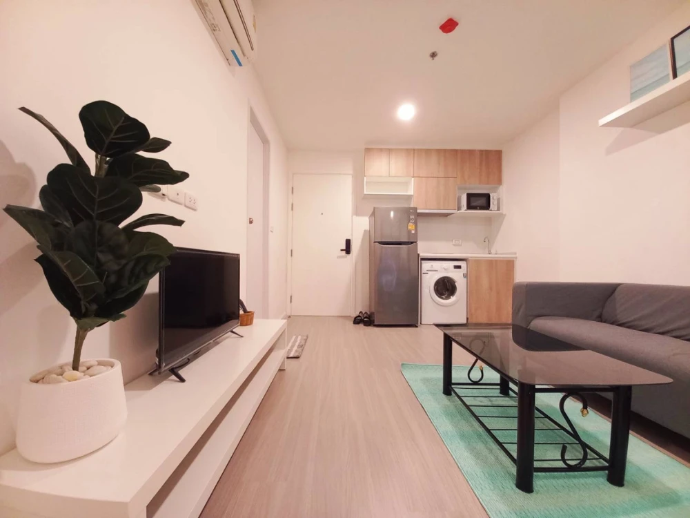 For rent!! Condo Denim Chatuchak, 3rd floor, beautiful room, fully furnished, ready to move in. Reserve now!!