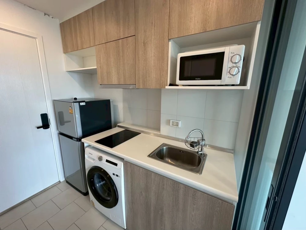 For rent!! Denim Chatuchak Condo, beautiful room, 16th floor, fully furnished and equipped, ready to move in! Reserve now!!