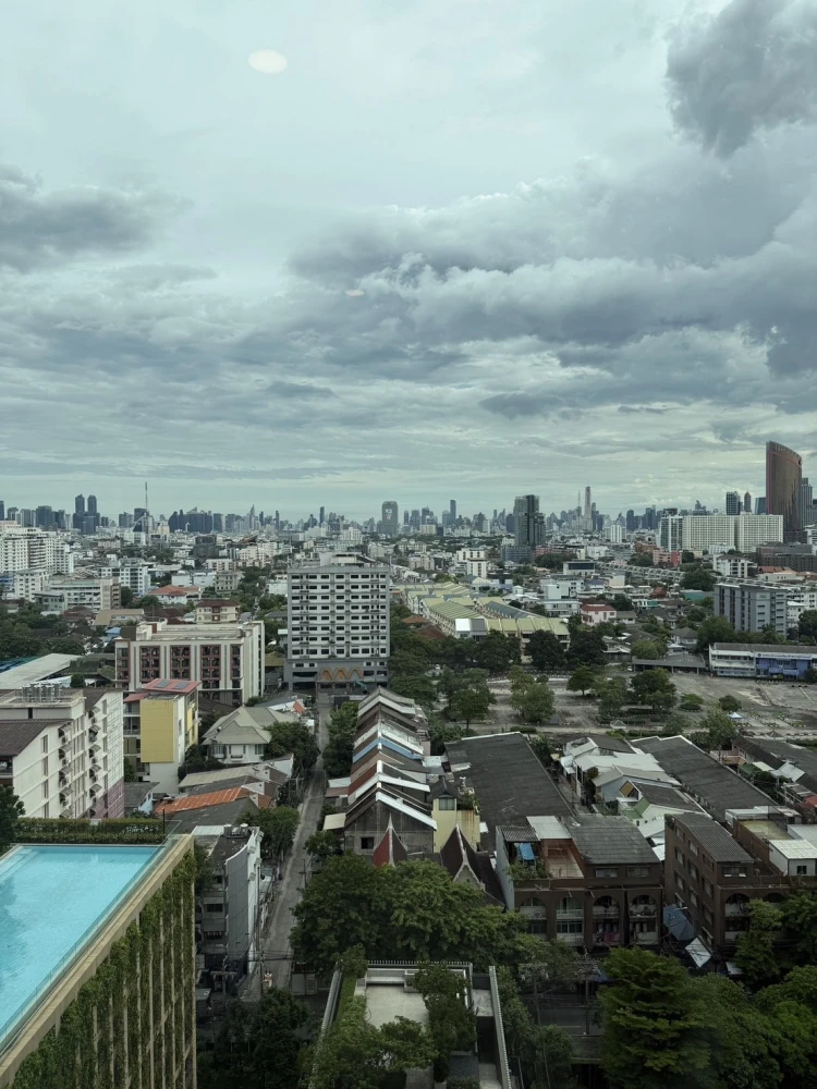For rent!! Denim Chatuchak Condo, beautiful room, 16th floor, fully furnished and equipped, ready to move in! Reserve now!!