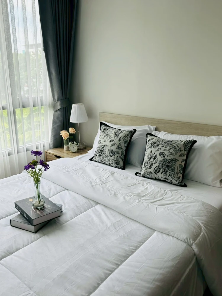 Condo for rent! The Collection Ratchada 32, 3rd floor, fully furnished, ready to move in! Don't miss out!!