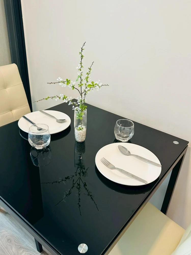 Condo for rent! The Collection Ratchada 32, 3rd floor, fully furnished, ready to move in! Don't miss out!!