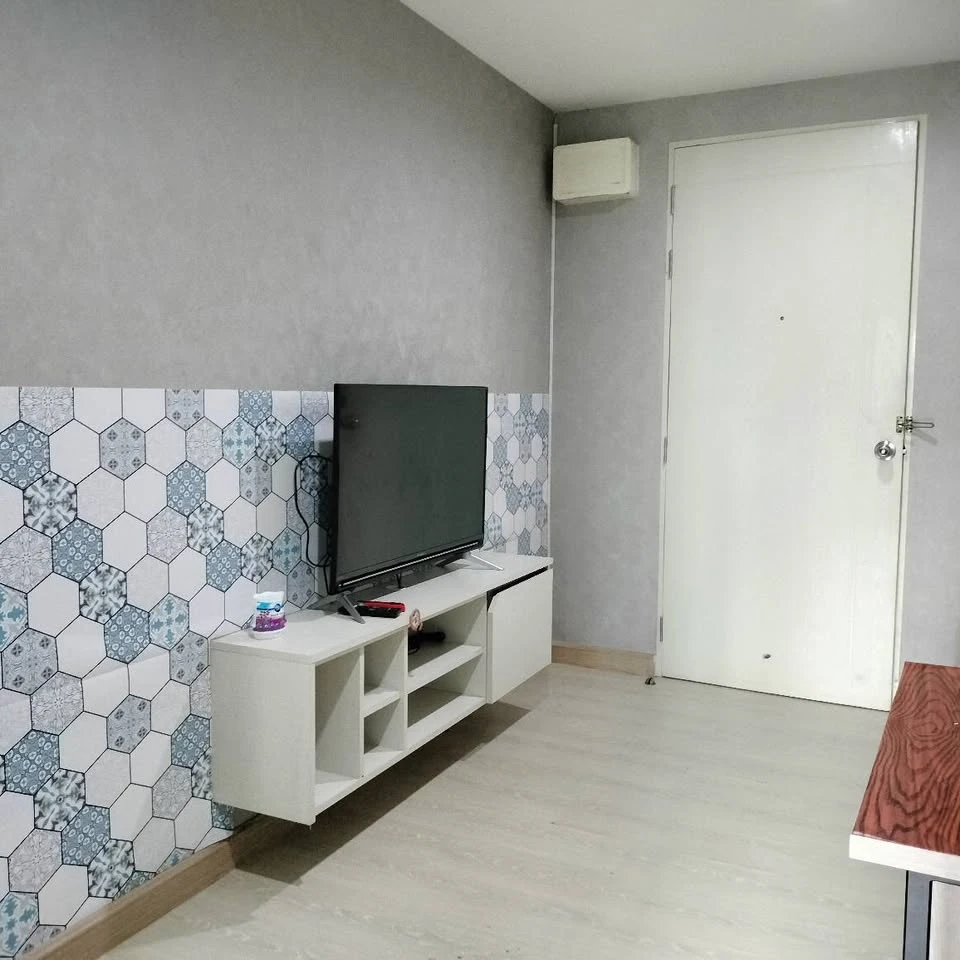 Condo for rent, The Kith Plus Sukhumvit 113, separated room Complete electrical appliances. Hurry up to reserve.