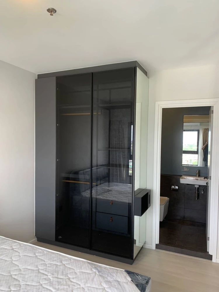 For rent!! Condo The Key MRT Phetkasem 48, 12A floor, corner unit, very beautiful, fully furnished, ready to move in! Reserve now!!