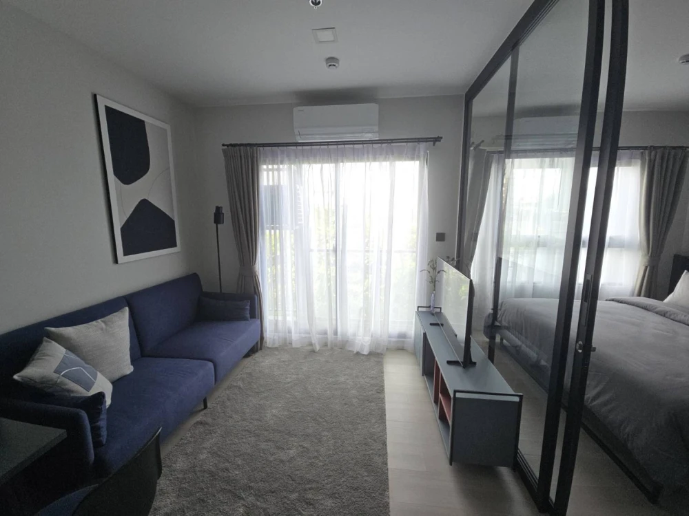 Condo for rent, The Key MRT Phetkasem 48. Beautiful room, ready to move in. Book now!!