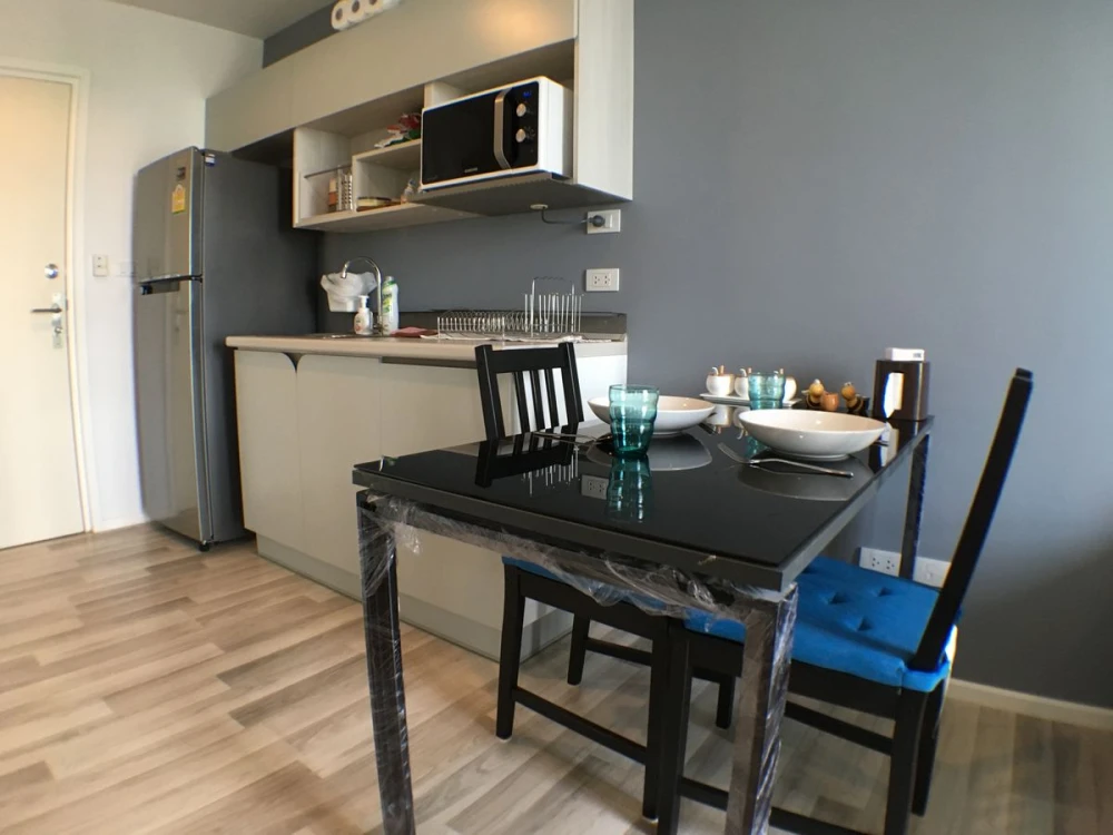 Condo for rent!! The Key Chaloem Phrakiat Rama 9, resort-style condo, 7th floor, beautiful view, convenient transportation, great price, reserve now!!