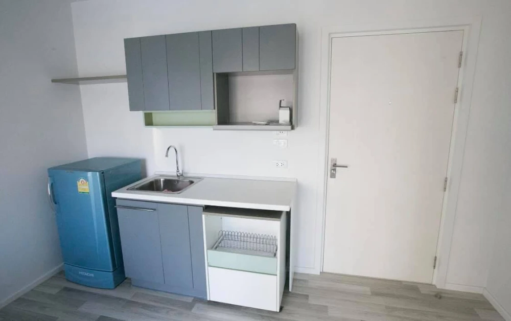For rent!! Condo The Key Chaengwattana, 16th floor, Building A, corner room, beautifully decorated, complete in one place, don't miss it!!