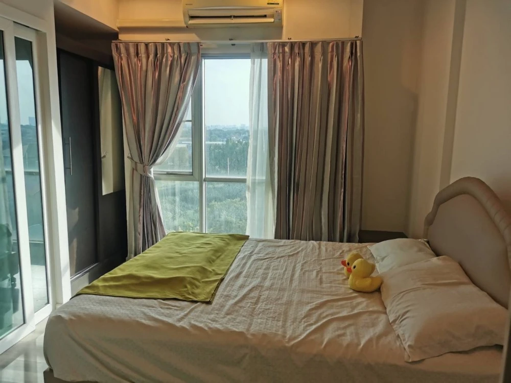 For rent!! Condo The Key Chaengwattana, Room No. 557, 6th floor, full facilities, ready to move in, don't miss it!!