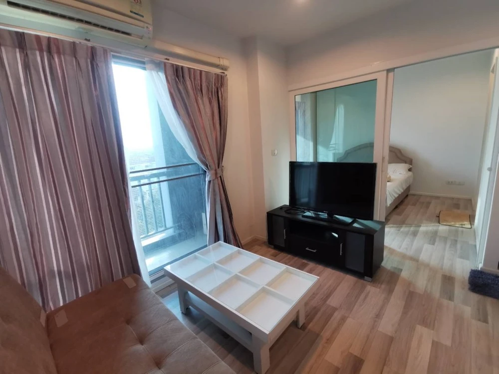 For rent!! Condo The Key Chaengwattana, Room No. 557, 6th floor, full facilities, ready to move in, don't miss it!!