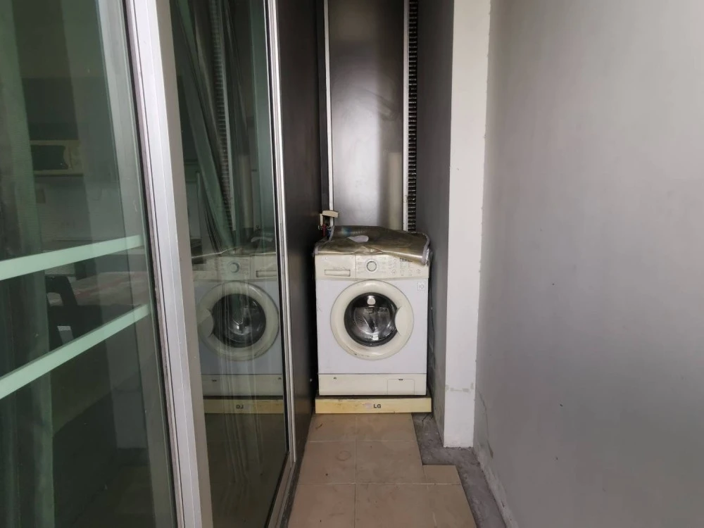 For rent!! Condo The Key Chaengwattana, Room No. 557, 6th floor, full facilities, ready to move in, don't miss it!!