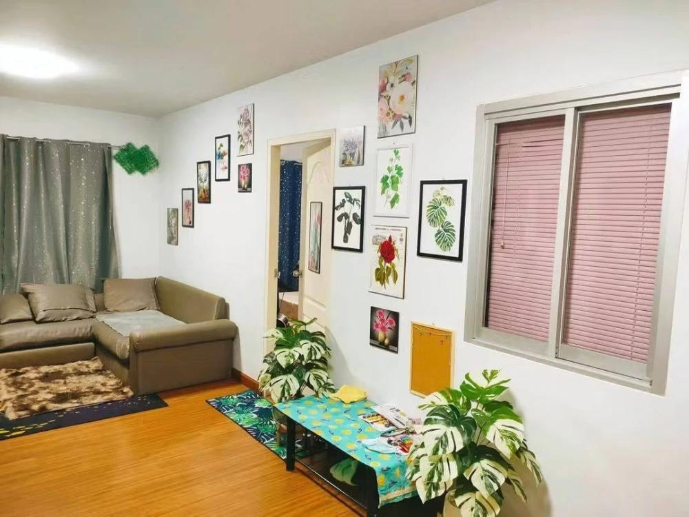 Condo for rent, The Seasons Srinakarin, spacious room, good view, ready to move in, hurry!