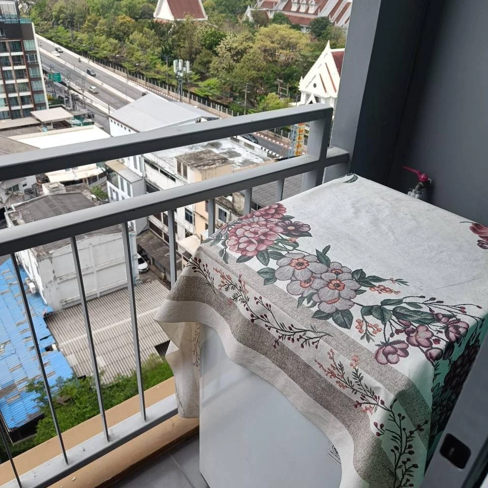 For rent!! Condo The Selected Kaset-Ngamwongwan, complete electrical appliances, just bring your bags and move in. Book now!!