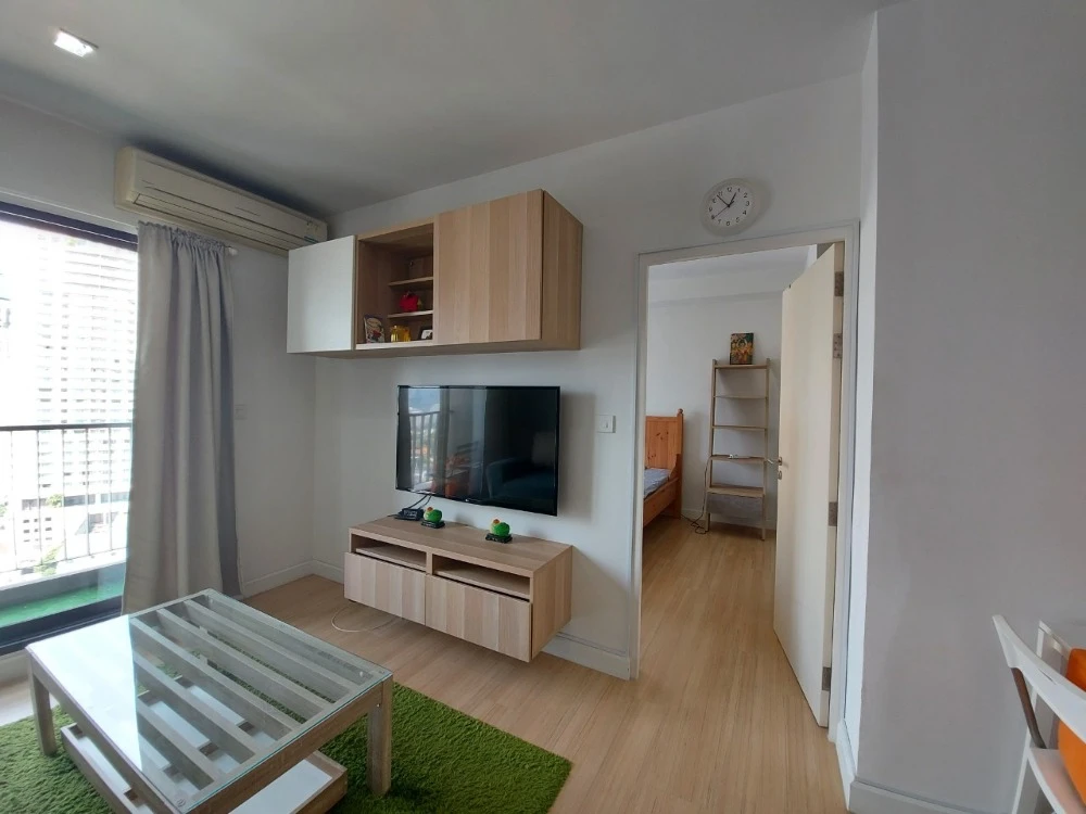 For rent!! Condo The Seed Minggle Sathorn-Suanplu, 20th floor, beautiful room, fully furnished, don't miss it!!