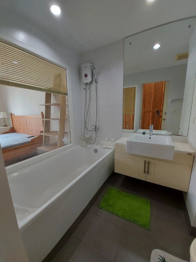 For rent!! Condo The Seed Minggle Sathorn-Suanplu, 20th floor, beautiful room, fully furnished, don't miss it!!