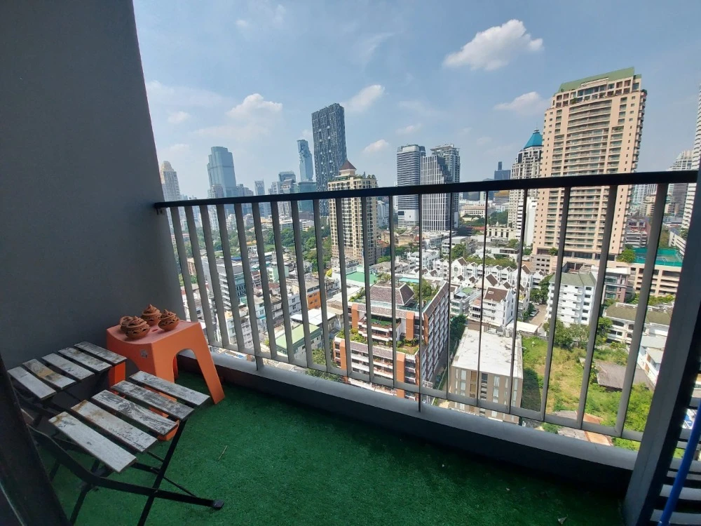 For rent!! Condo The Seed Minggle Sathorn-Suanplu, 20th floor, beautiful room, fully furnished, don't miss it!!