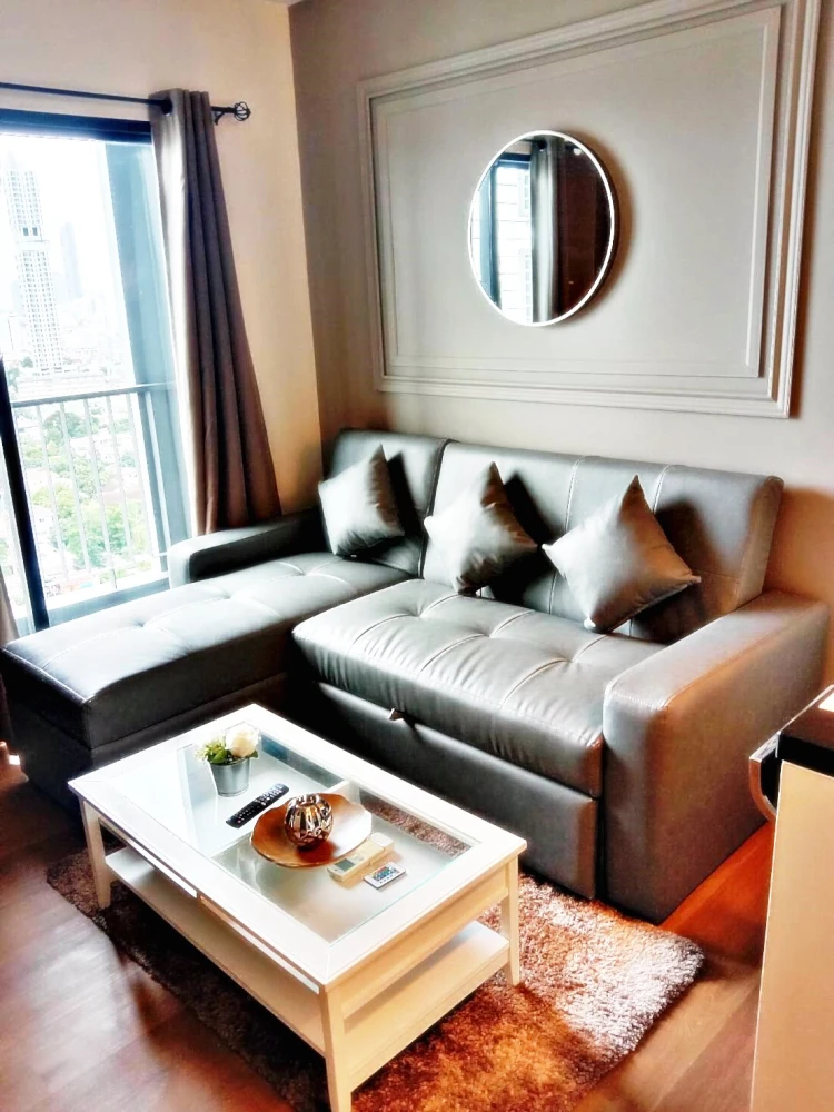 For rent!! Condo The Seed Minggle Sathorn-Suanplu 22nd floor, Mahanakhon building view, everything is complete in one place, don't miss it!!