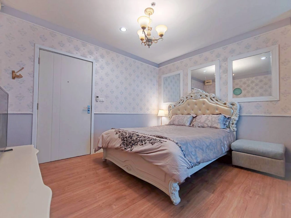 Condo for rent, The Tree Interchange, clear view, beautiful room, very nice, decorated in European style, hurry!!