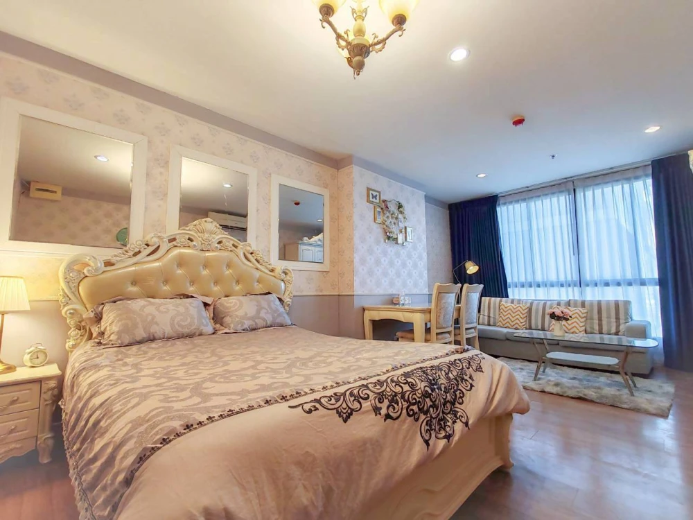 Condo for rent, The Tree Interchange, clear view, beautiful room, very nice, decorated in European style, hurry!!