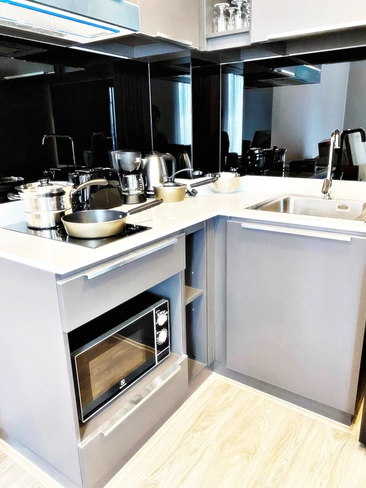 For rent!! Condo The Teak Sukhumvit 39, 8th floor, modern organic design, convenient transportation, ready to move in!!