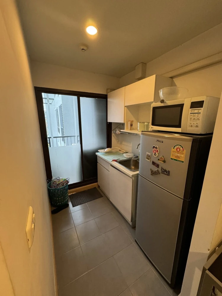 Condo for rent, The Niche Mono Bangna, corner room, good breeze, fully furnished, hurry and book before you miss out+++