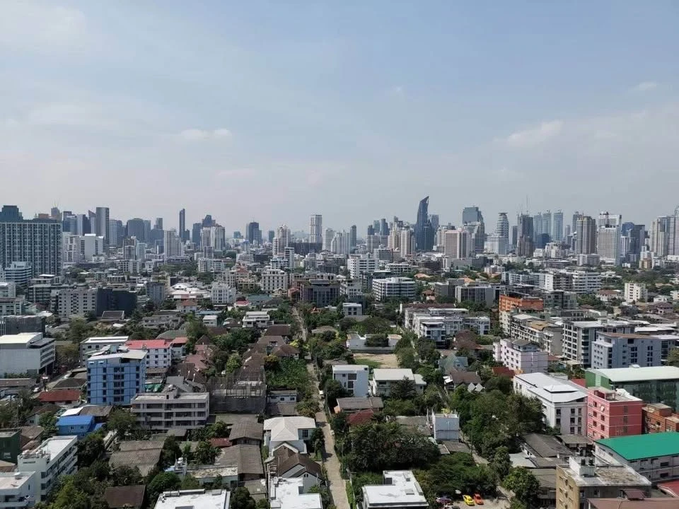 For rent!! Condo The Niche Pride Thonglor-Phetchaburi, 22nd floor, fully furnished and electrical appliances, don't miss it!!