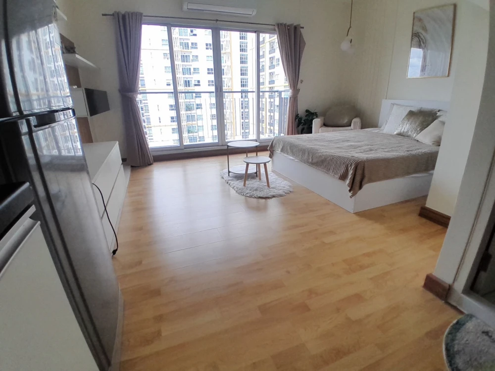 Condo for rent, The Parkland Taksin - Tha Phra, beautifully decorated, fully furnished, very livable. Book now.