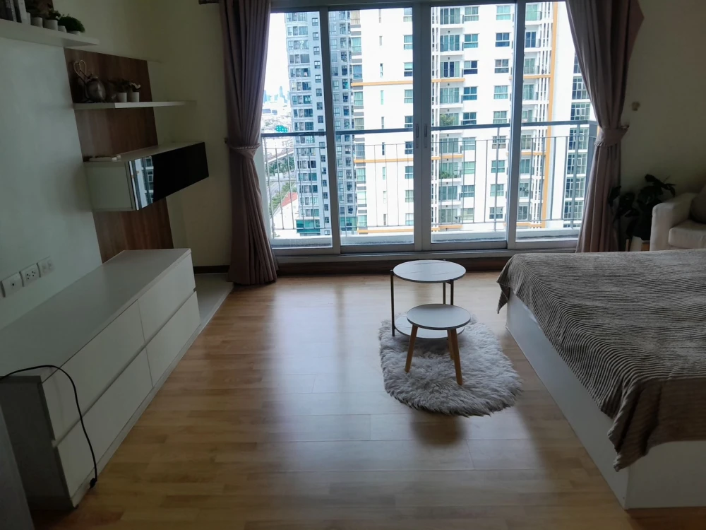 Condo for rent, The Parkland Taksin - Tha Phra, beautifully decorated, fully furnished, very livable. Book now.