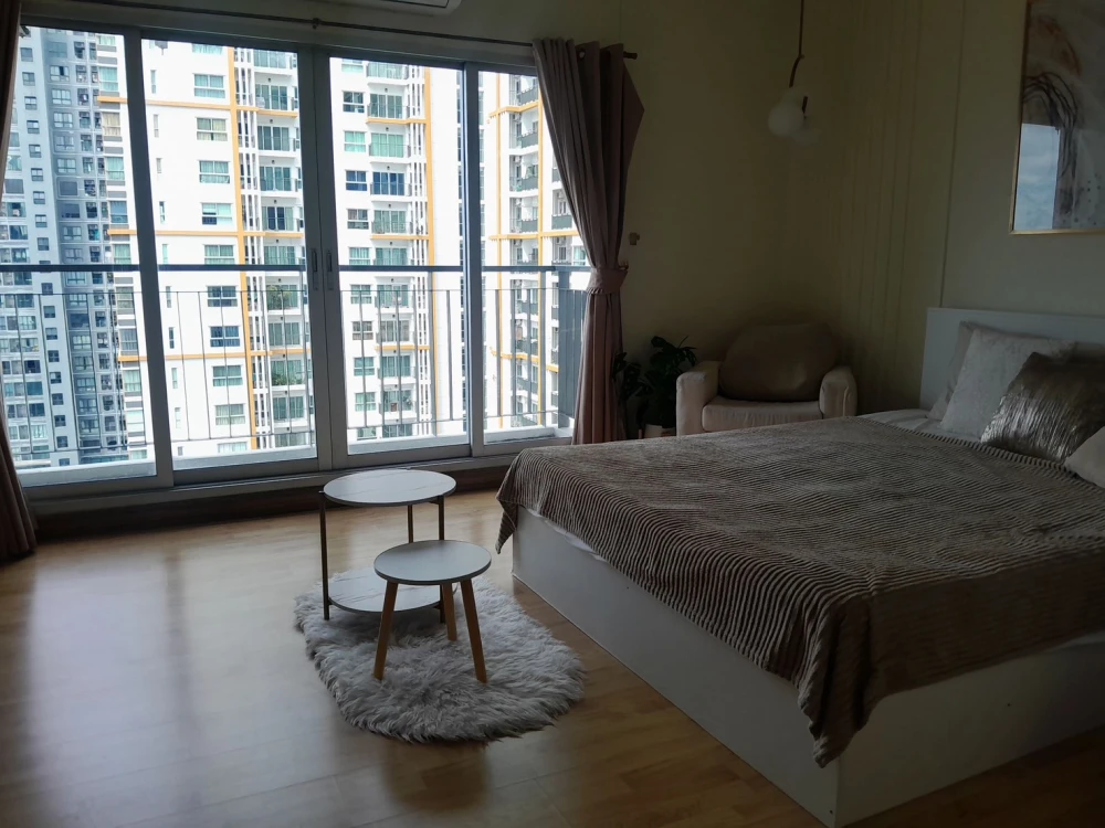 Condo for rent, The Parkland Taksin - Tha Phra, beautifully decorated, fully furnished, very livable. Book now.