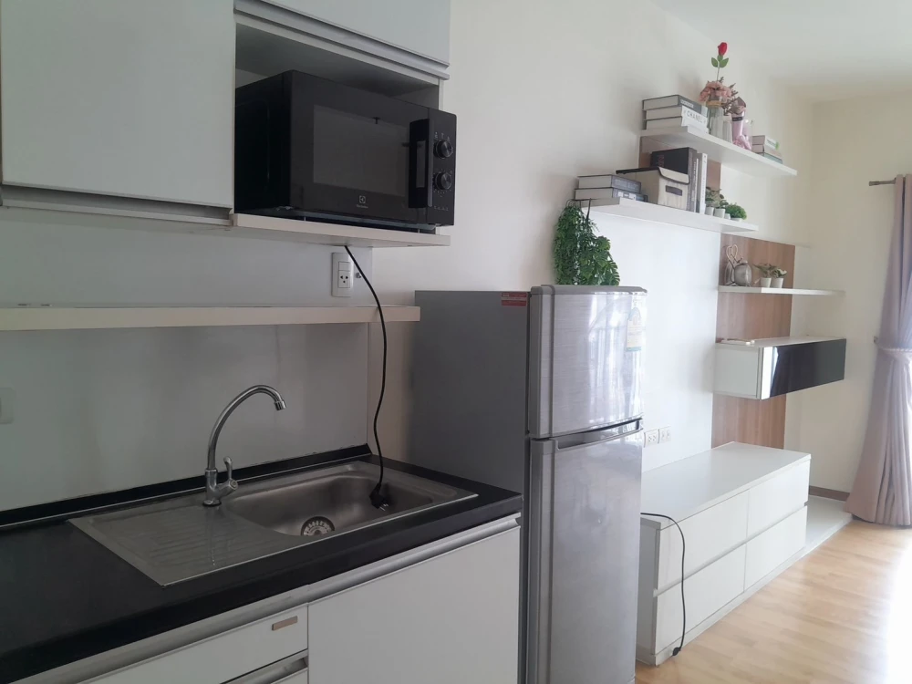 Condo for rent, The Parkland Taksin - Tha Phra, beautifully decorated, fully furnished, very livable. Book now.