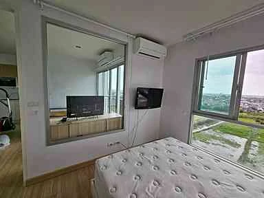 For rent!! Condo The Parkland Srinakarin Lakeside, 16th floor, Building 1, beautiful room, ready to move in, hurry up and book now!!