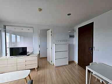 For rent!! Condo The Parkland Srinakarin Lakeside, 16th floor, Building 1, beautiful room, ready to move in, hurry up and book now!!