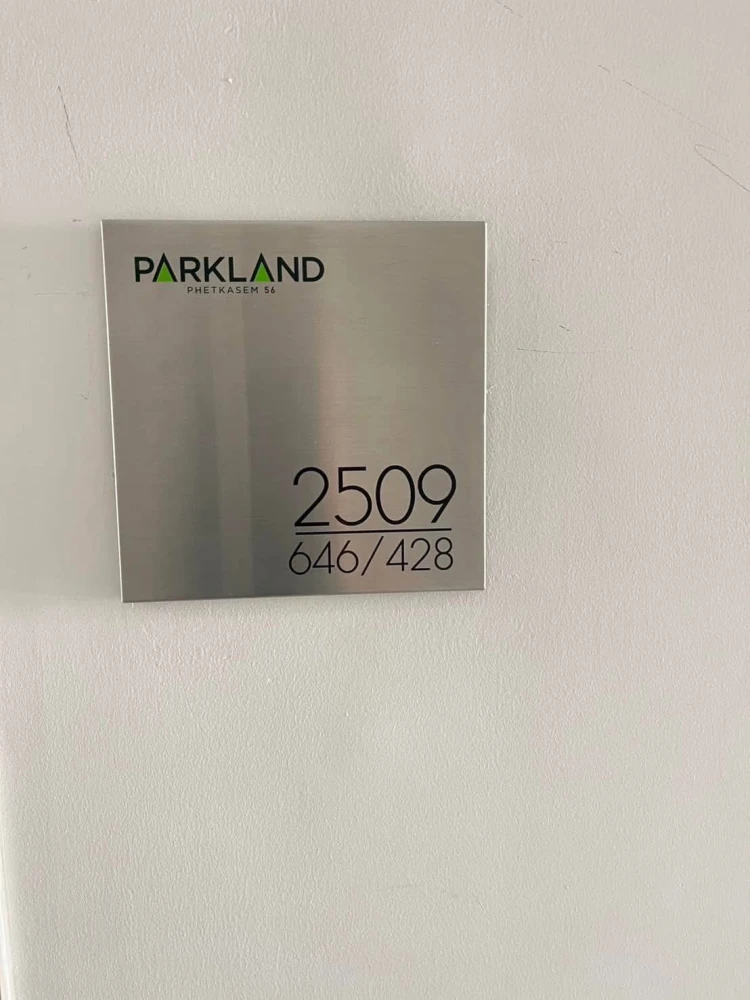For rent!! Condo The Parkland Phetkasem 56, 25th floor, Building A, swimming pool view, beautiful room, very livable, book now!!