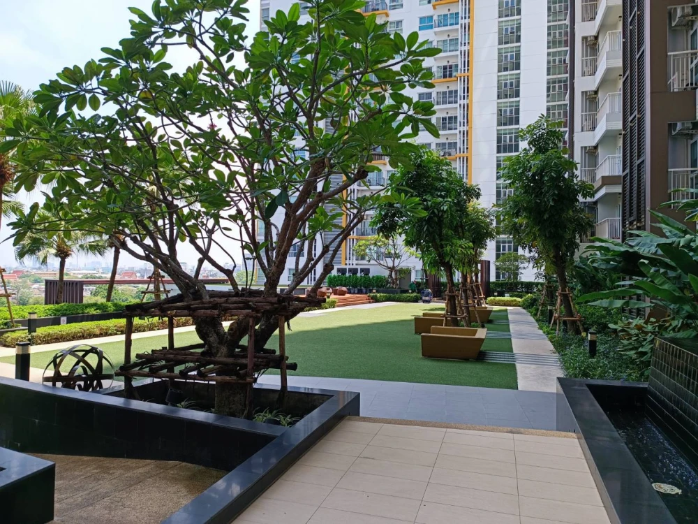 Condo for rent! The Parkland Grand Taksin, 19th floor, fully furnished, ready to move in! Reserve now!!