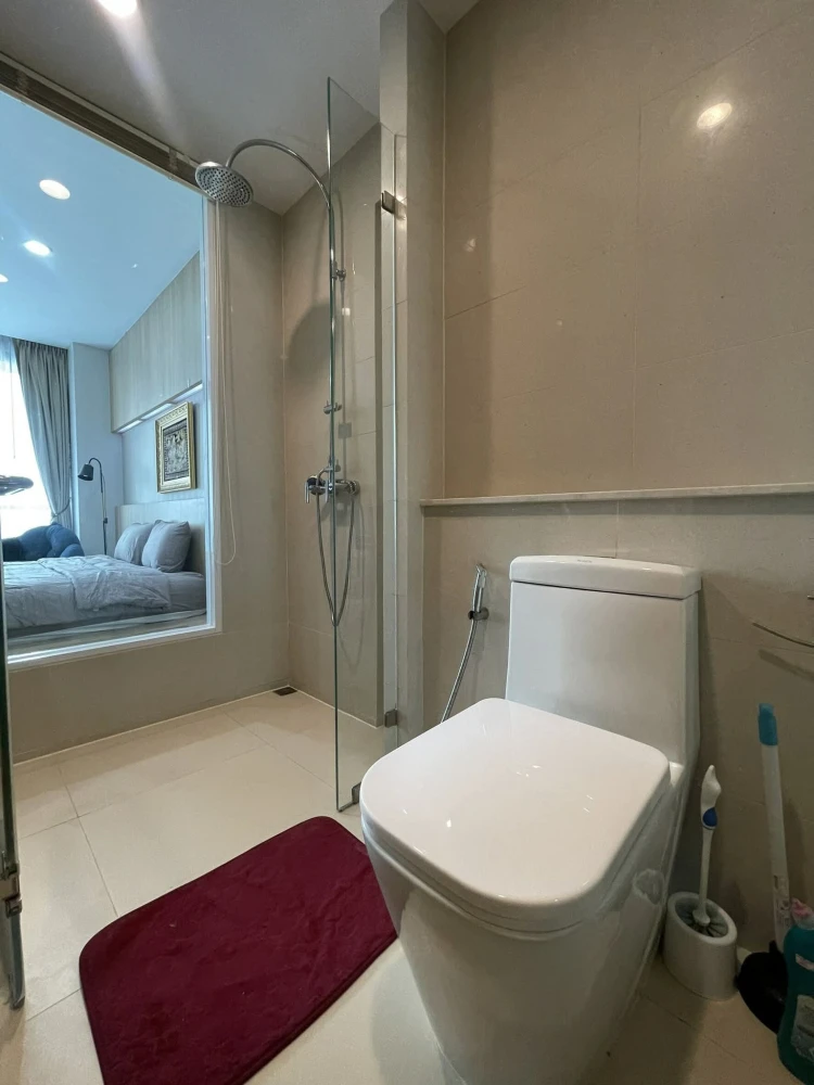 Condo for rent, The Riviera Wongamat Beach (North Pattaya), built-in, high floor, full sea view, reserve quickly.
