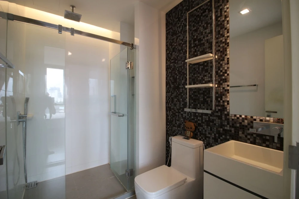 For rent!! Condo The Room Sukhumvit 69, 8th floor, beautifully decorated room, fully furnished, ready to move in, don't miss it!!