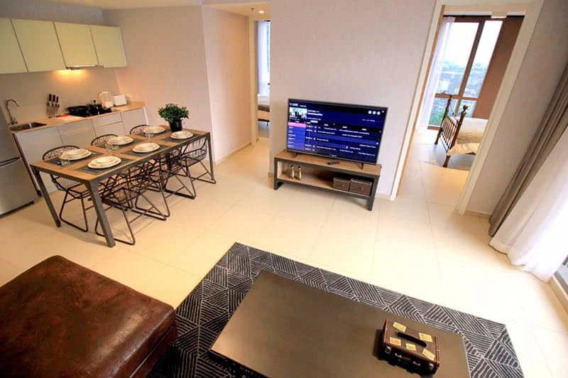 Condo for rent, The Loft Ekkamai, spacious room, comes with facilities, good price, must hurry to reserve.