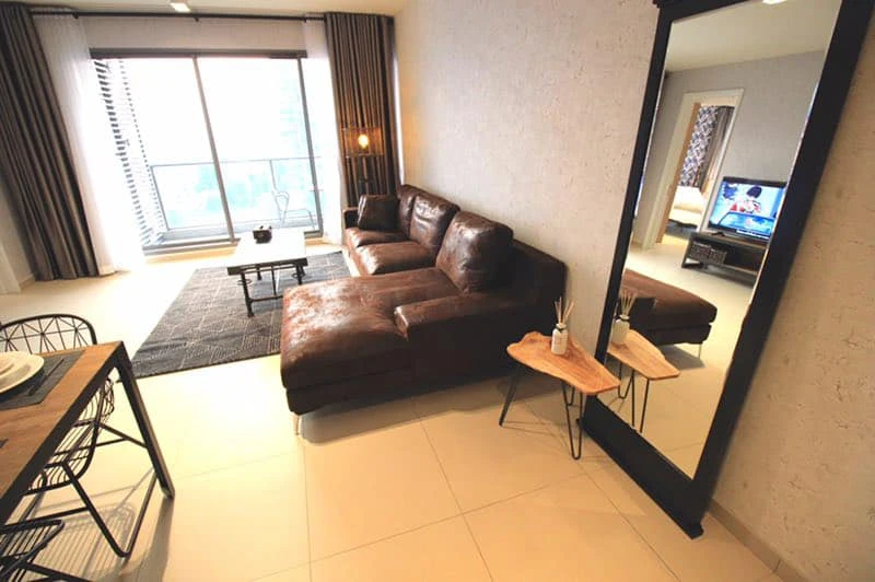 Condo for rent, The Loft Ekkamai, spacious room, comes with facilities, good price, must hurry to reserve.