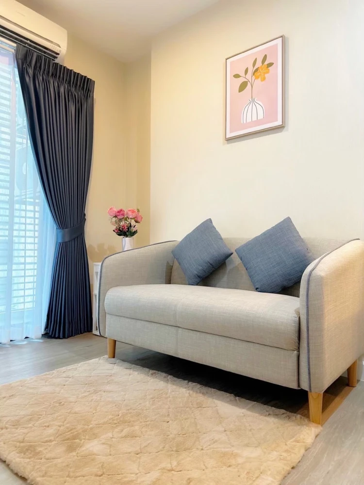 For rent!! Condo The Sky Sukhumvit, 3rd floor, Building E, beautiful room, fully furnished, ready to move in, hurry up and book now!!