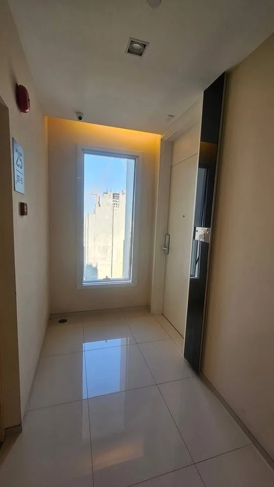Condo for rent, The Saint Residences, corner room, private, decorated in a minimalist style, this good, don't wait.