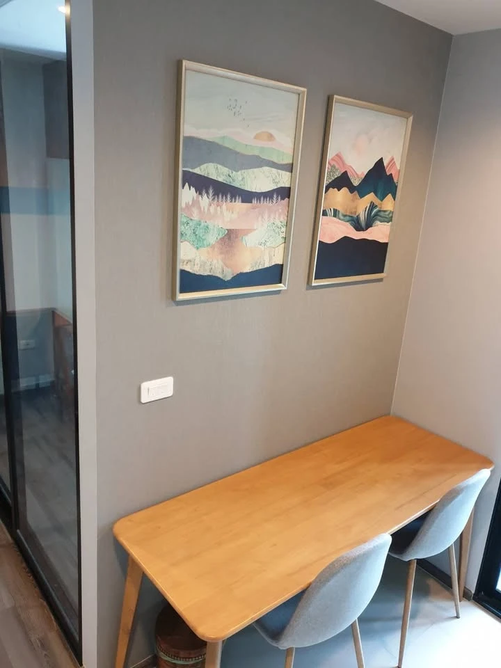 Condo for rent, The Base Park West, complete facilities The condo is ready to move in immediately.