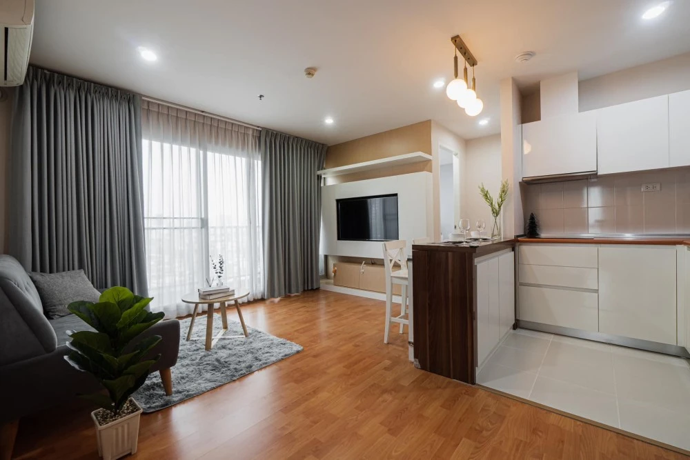 Condo for rent, The President Sathorn-Ratchapruek, wide, city view, ready to watch fireworks from ICONSIAM. If you miss it, you'll regret it.