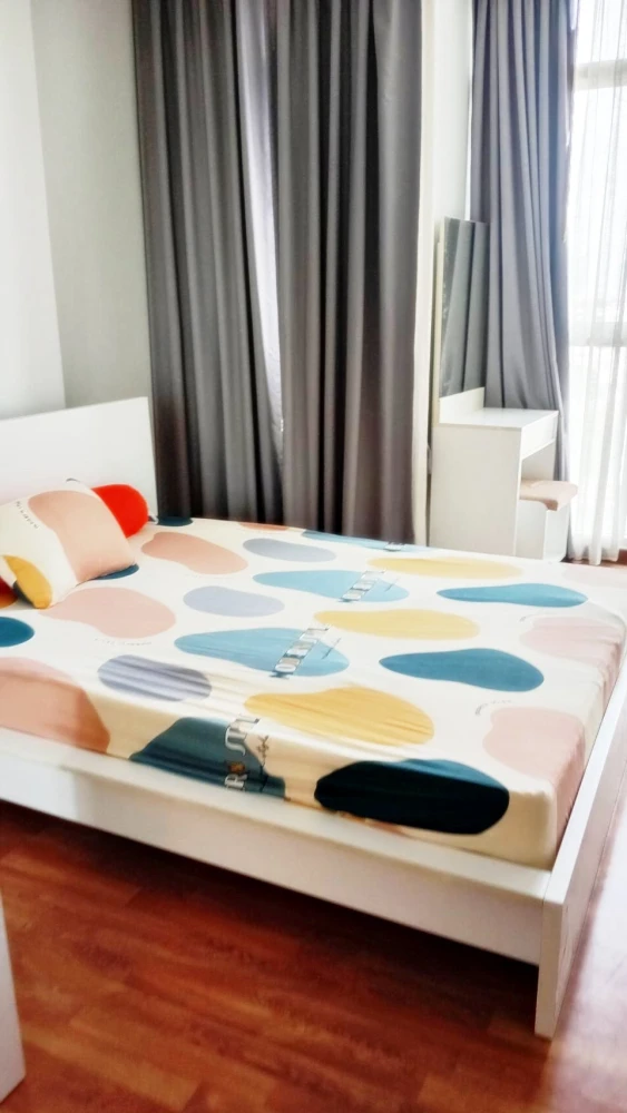 For rent!! Condo The Coast Bangkok Sukhumvit-Bangna, 12th floor, Building A, beautiful room, fully furnished, ready to move in! Reserve now!!
